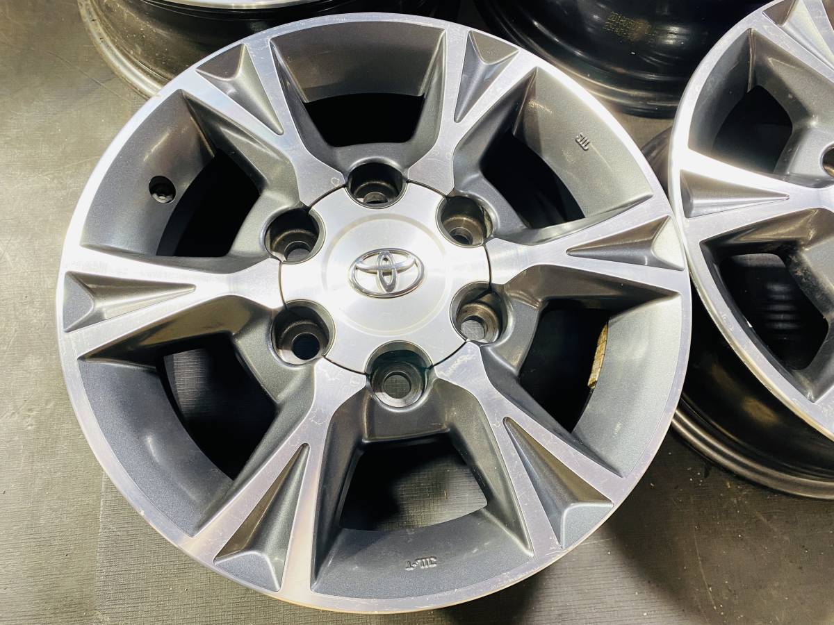 トヨタ 200系 ハイエース 純正 OP オプション ホイール 15インチ 15×6J 