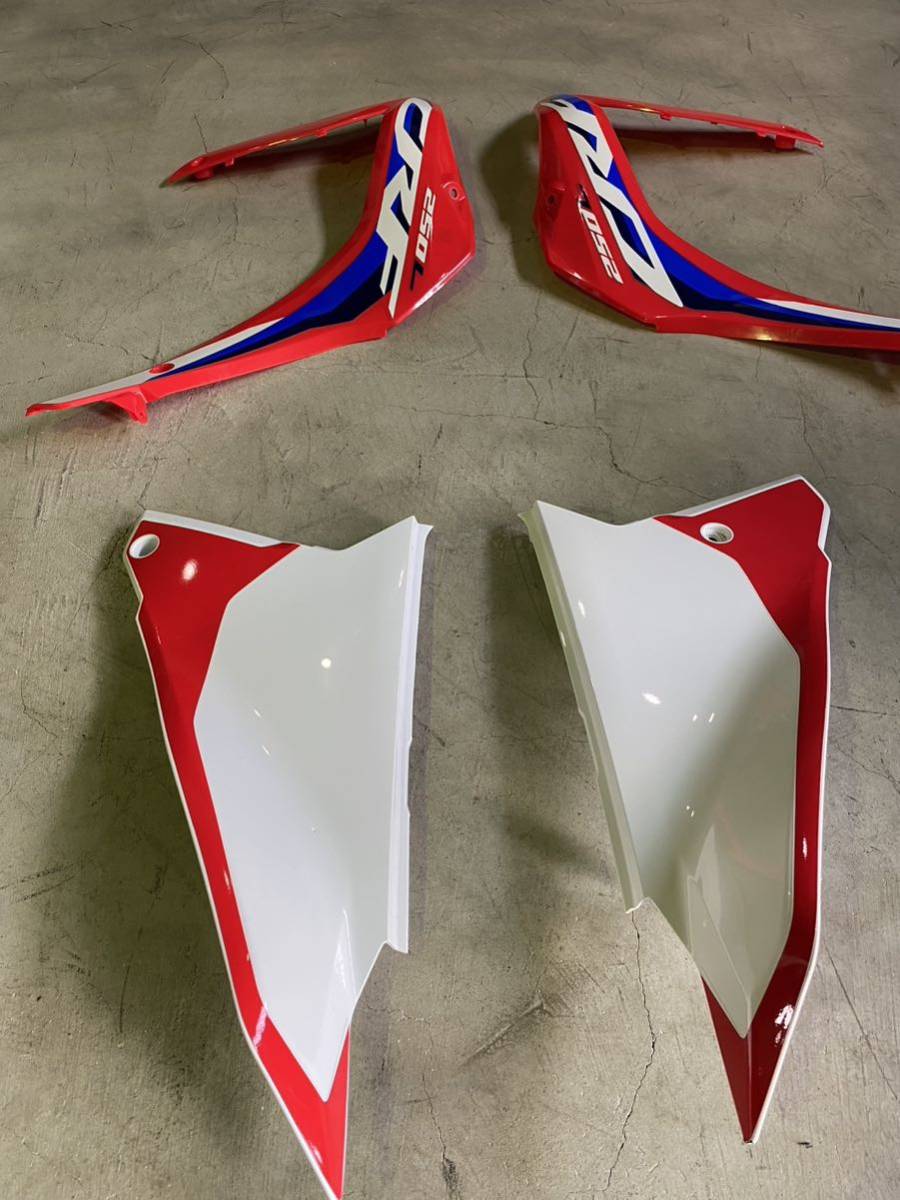 CRF250L (MD47) 純正サイドカウル4点 1式 2023 CRF250L ホンダ | 8BK