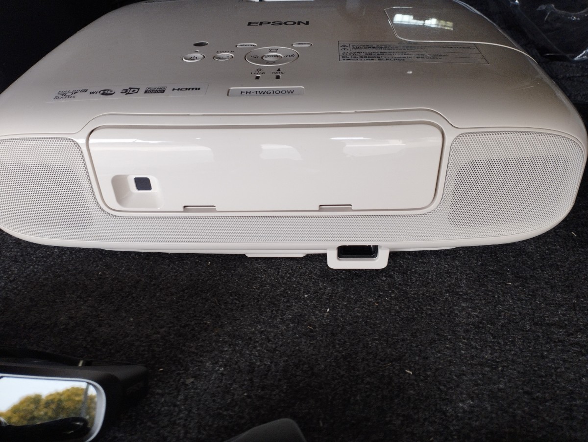EPSON EH-TW6100プロジェクター 本体とリモコン付き エプソン