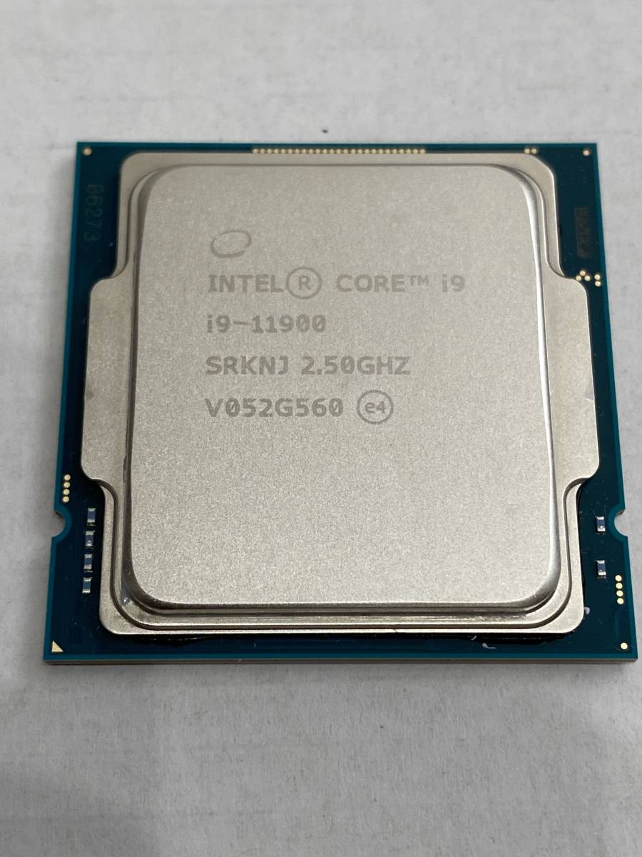 Intel i9-11900 CPU 動作確認済み CPU Intel Core i9-11900 中古動作品