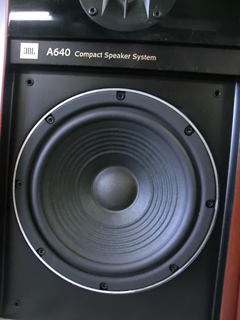 完動美品JBL JBL A640 A640 2WAYスピーカー 1ペア JBL 2way ペアスピーカー