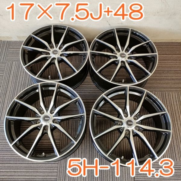 得価，高品質 G&rsquo;speed 18&times;7.5J+48 PCD 5H&times;114.3 ジースピード アルミホイール アルミ ホイール 5穴４本セット YH105(5穴)｜売買されたオークション情報、yahooの商品情報をアーカイブ公開 - オークファン 5穴