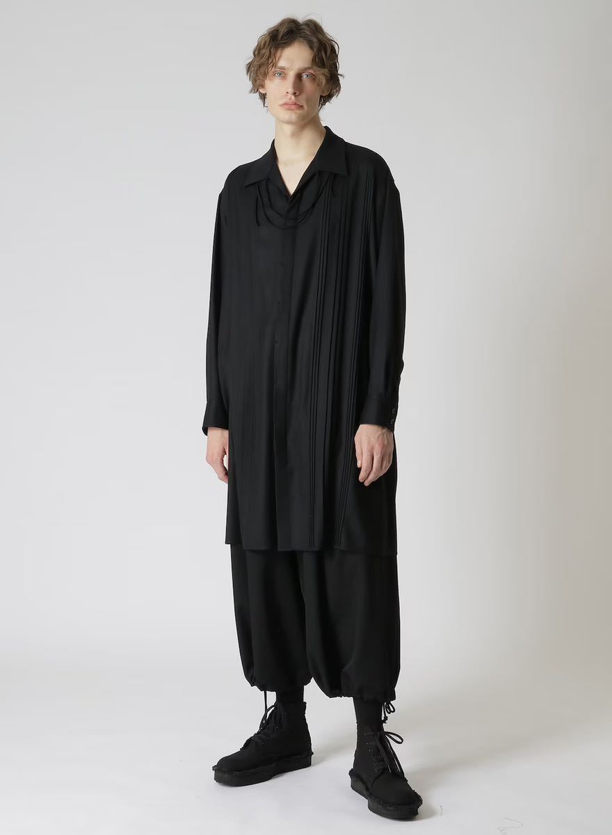 yohji yamamoto pour homme 22aw ウールビエラシャツ
