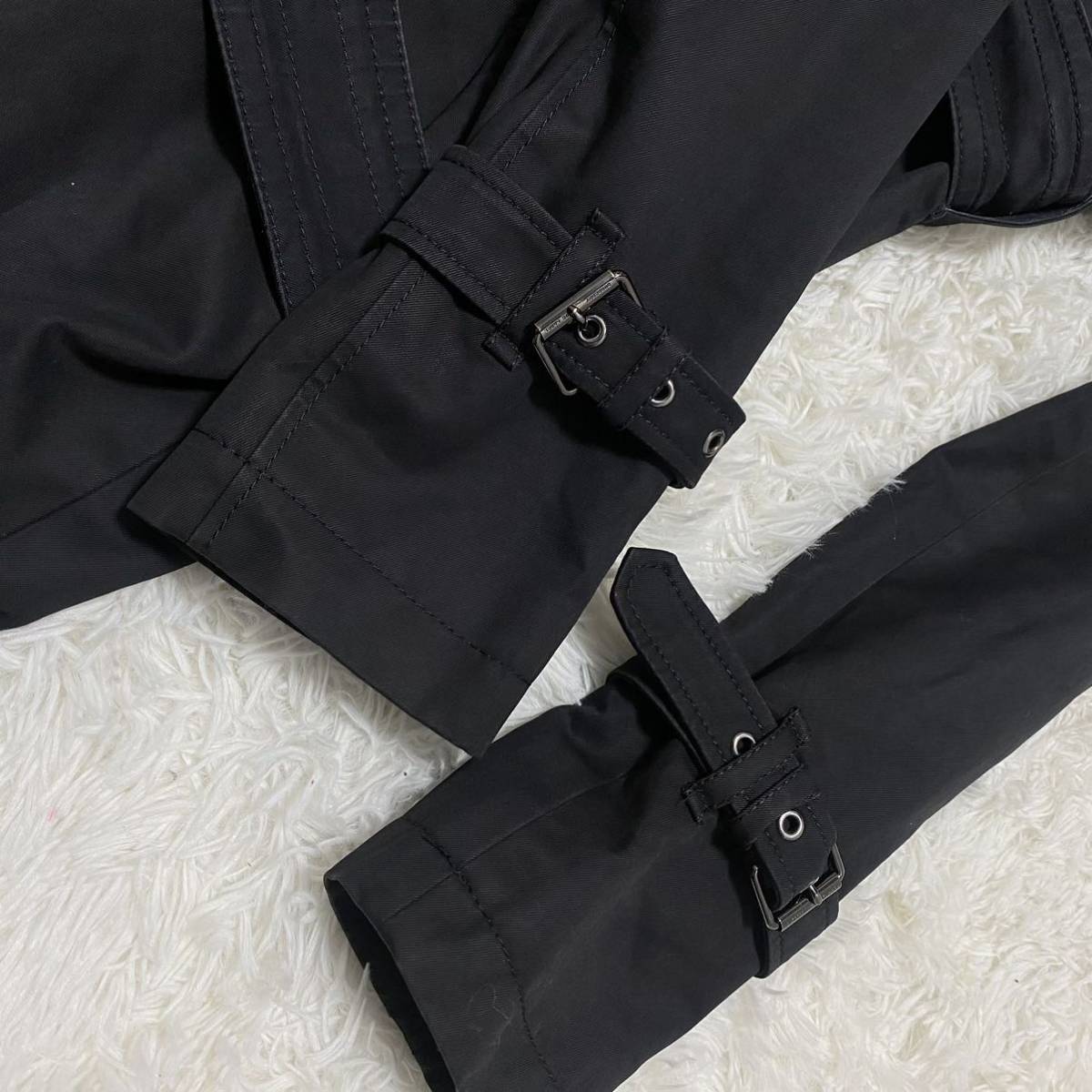 極美品】 バーバリーブルーレーベル BURBERRY ノバチェック トレンチ