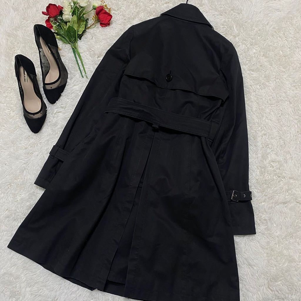 極美品】 バーバリーブルーレーベル BURBERRY ノバチェック トレンチ