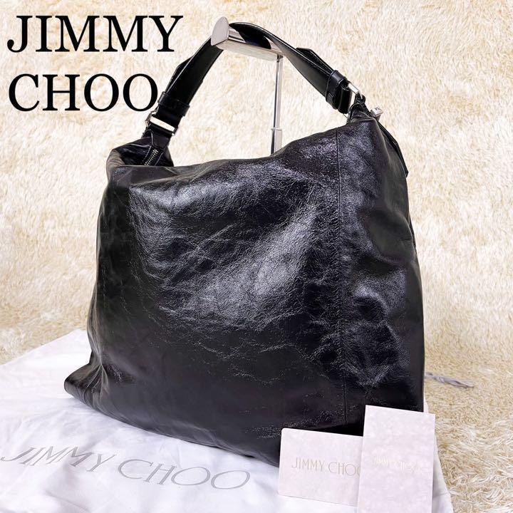 【未使用展示品】JIMMY CHOO ジミーチュウ ハンドバッグ ワンショルダー ANA アナ ヴィンテージレザー ホーボー