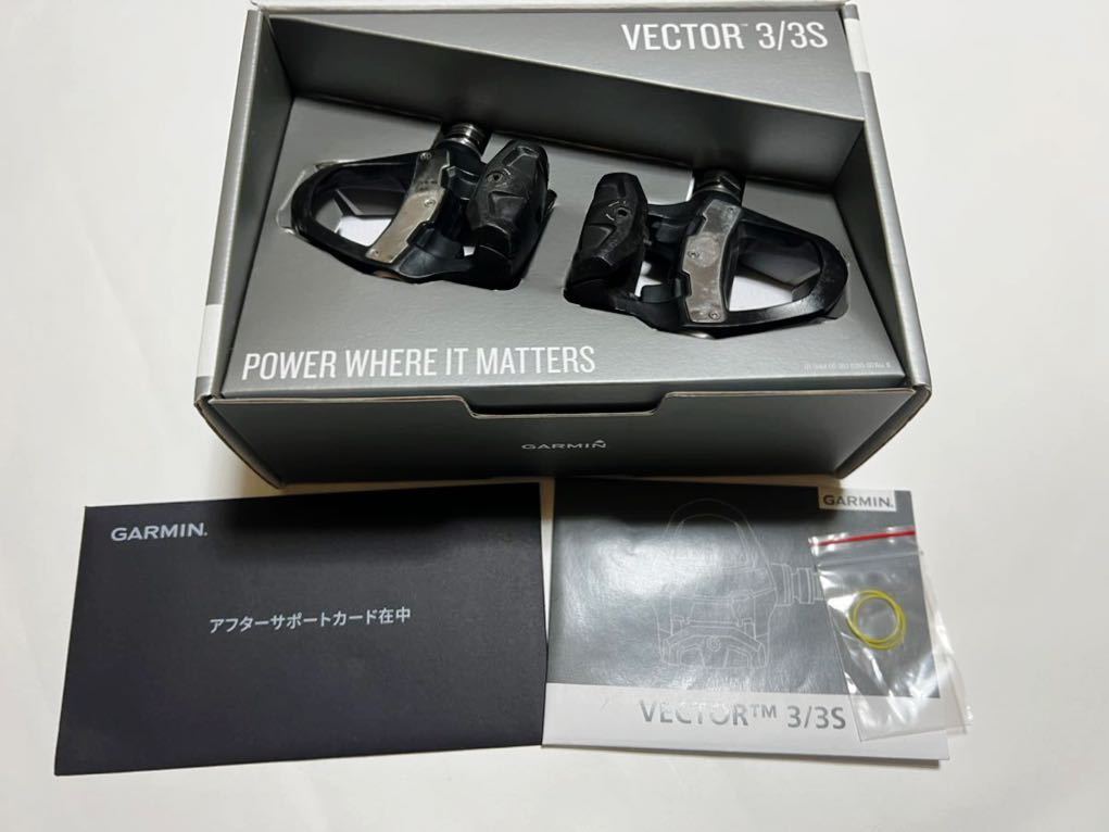 動作良好 GARMIN VECTOR3 ガーミン ベクター3 両足計測LOOK KEO対応