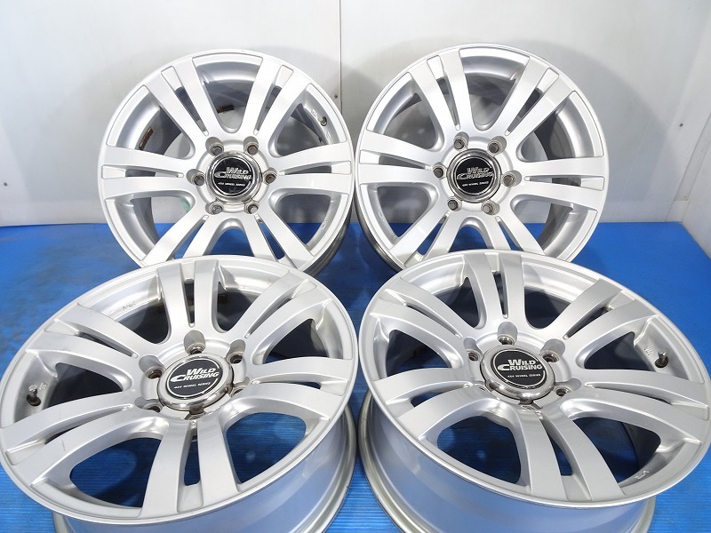 100%新品，新作登場 福島発 17x7.5J +28 6穴 139.7 WILD CRUISING アルミホイール 4本 FUK-D9947 17インチ(その他)｜売買されたオークション情報、yahooの商品情報をアーカイブ公開 - オークファン その他