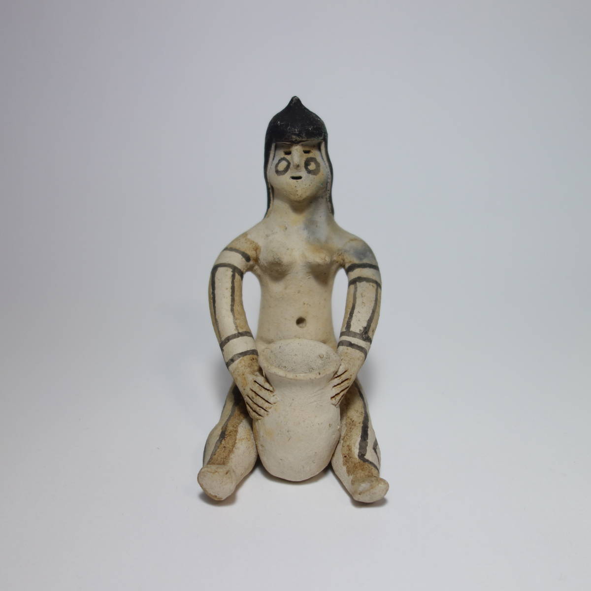 カラジャ族 ブラジル 郷土玩具 人形 古道具 特別出品 南米 民藝 - 古 