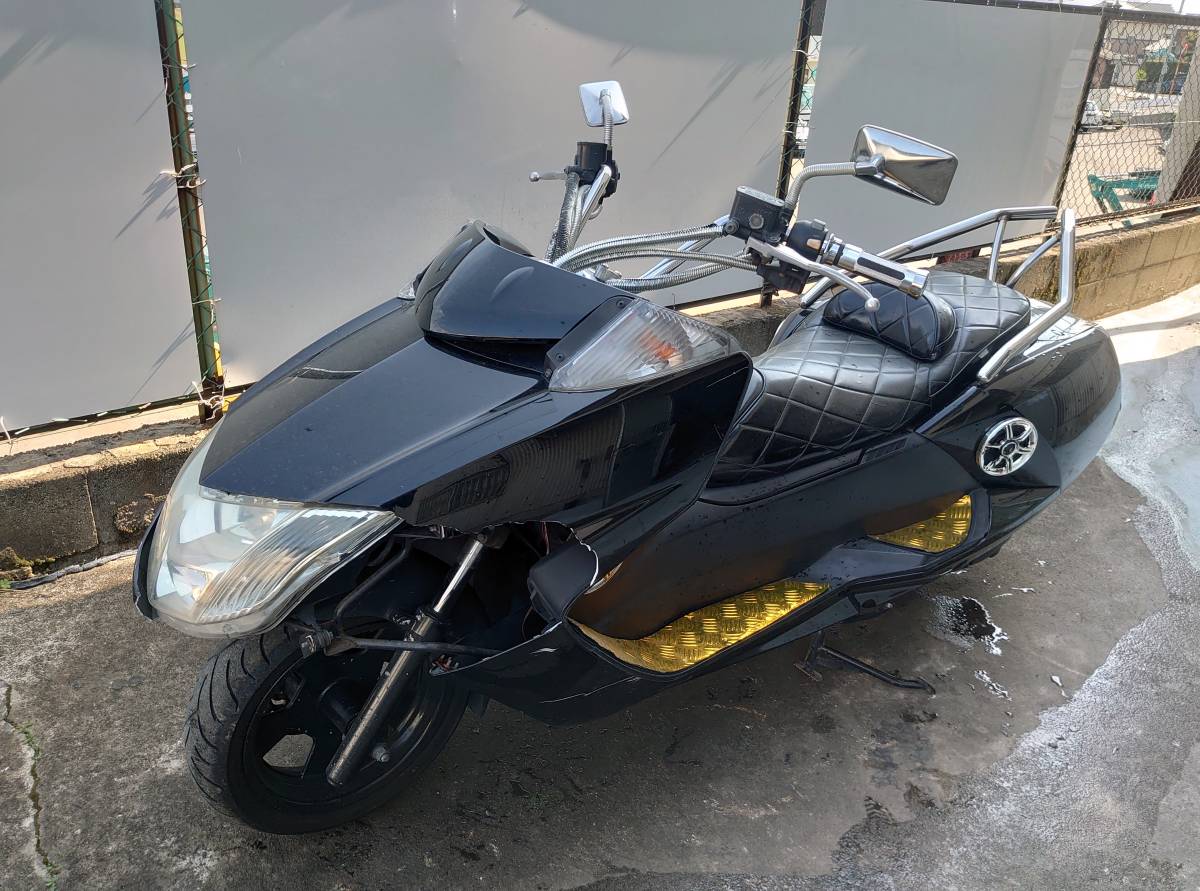 YAMAHA☆ヤマハ☆マグザム☆MAXAM☆SG17J-003***☆53452㎞☆返納書類 