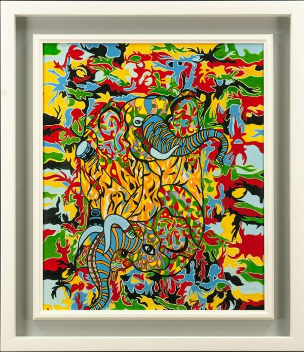 GINZA絵画館】わたせせいぞう シルク版画「Let's Join it!」限定版