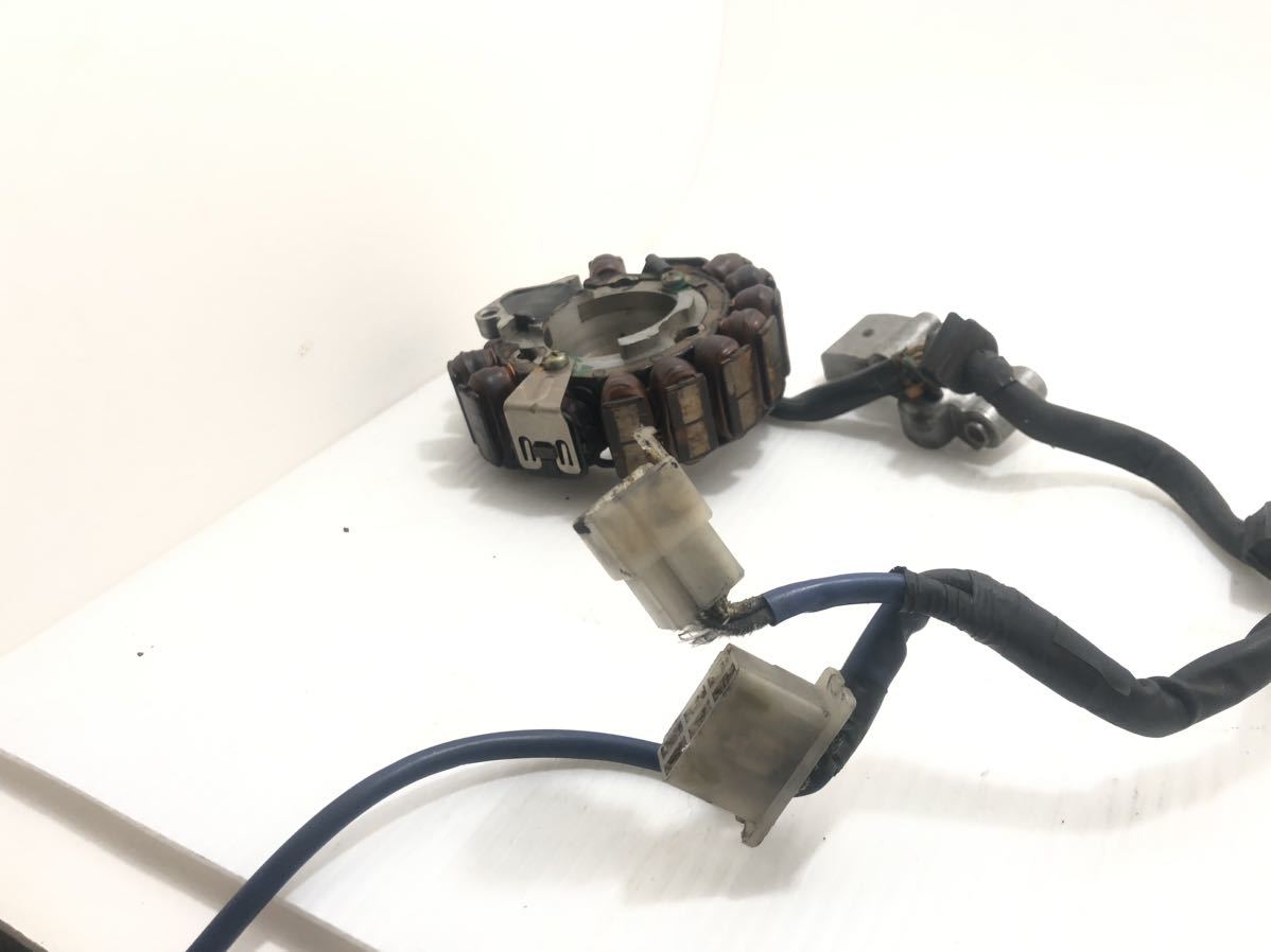CB400T ジェネレーター フライホイール ピックアップ CB400N CB400N 純正ジェネレーター フライホイール ステーターコイル 実動外し