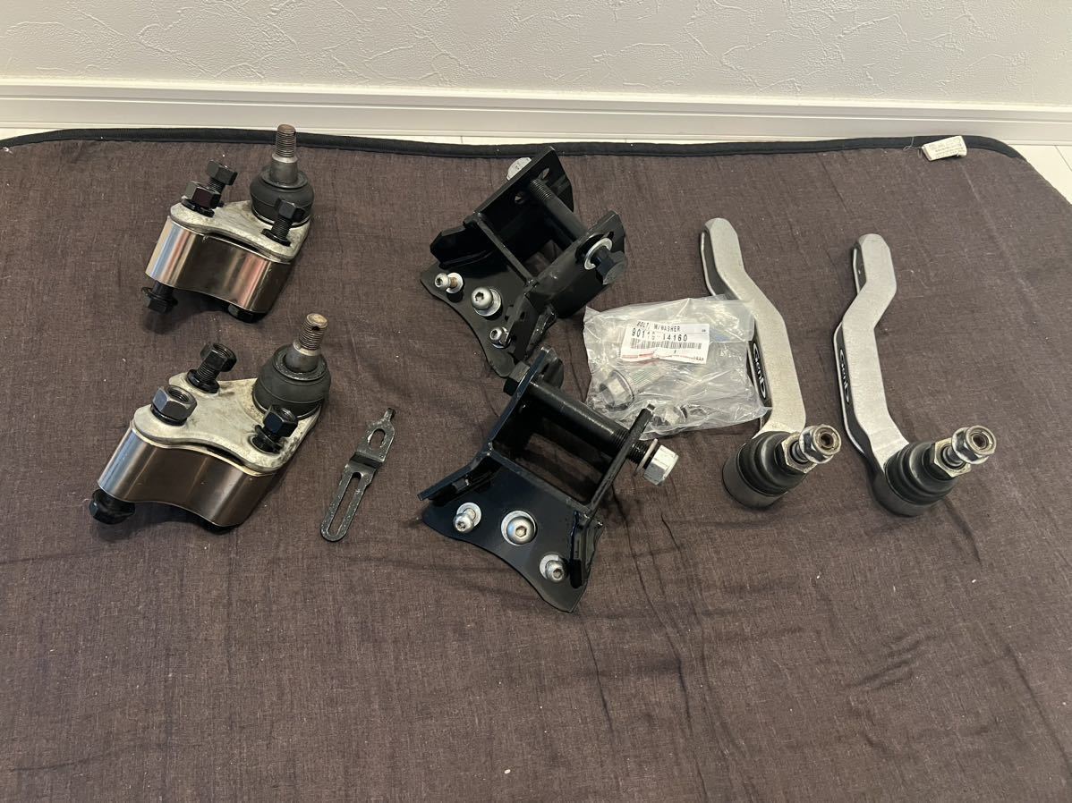 アルファード ヴェルファイア 30 ロールセンターアダプタ 玄武 タイロットエンド キャンバーアダプター オートレベライザーステー セット品