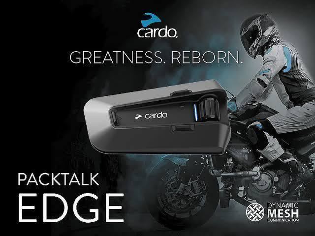 【新品未使用】Cardo Packtalk Edge 最新ver3.0 日本語設定済み 日本語説明書付き