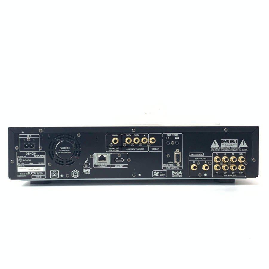 DENON DBP-2010 デノン BDプレーヤー○現状品