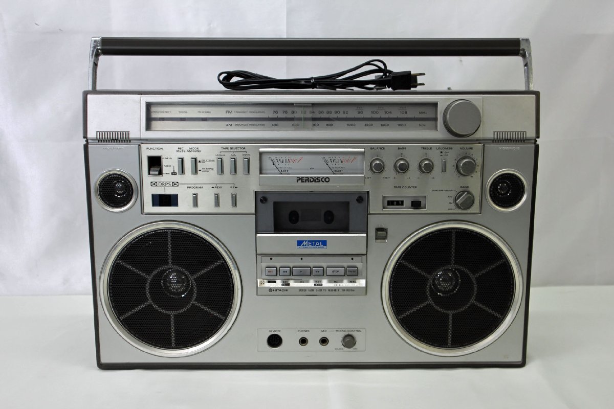 ▽ジャンク品▽ ※動作不良 HITACHI PERDISCO パディスコ TRK-8600RM