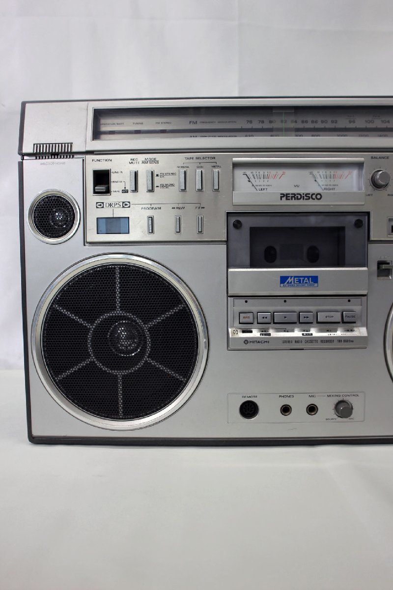 ▽ジャンク品▽ ※動作不良 HITACHI PERDISCO パディスコ TRK-8600RM