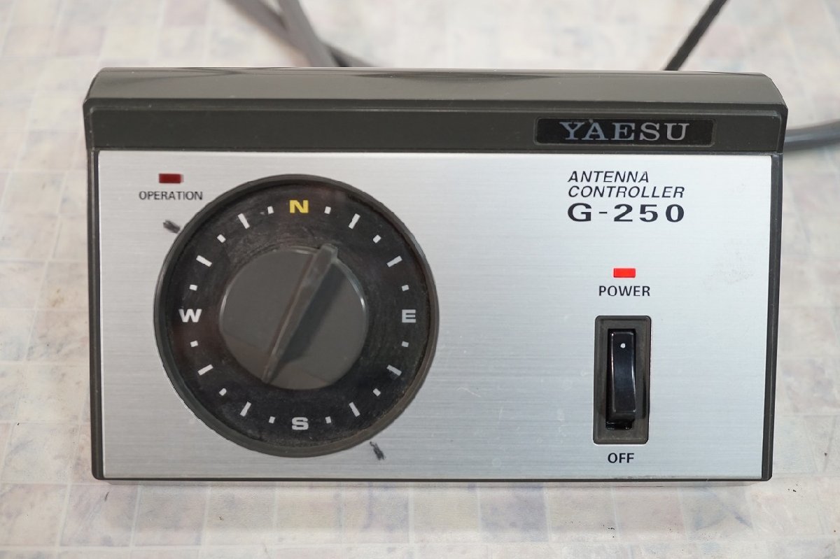 Yahoo!オークション - 小型アンテナローテーター G-250 YAESU 「g-250