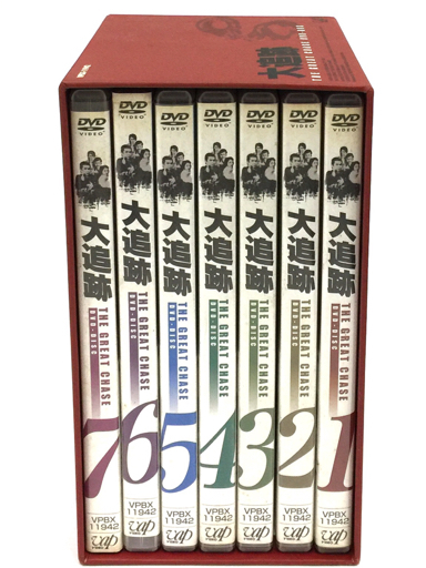 DVD 国内ドラマ 大追跡 THE GREAT CHASE DVD - BOX DVD7枚組セット
