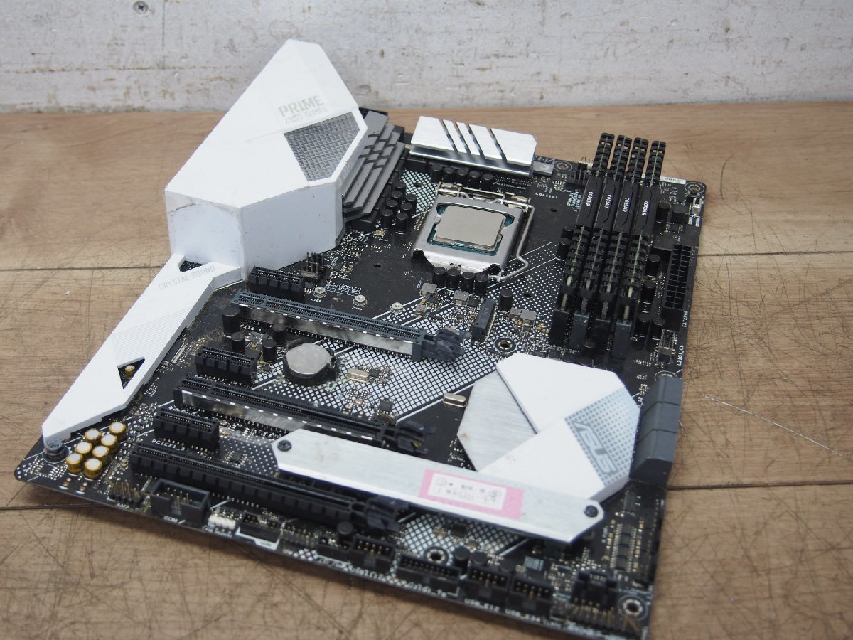 ☆【1K0331-44】 ASUS マザーボード PRIME Z390-A メモリ CORE i7-9700K CPU付 ジャンク