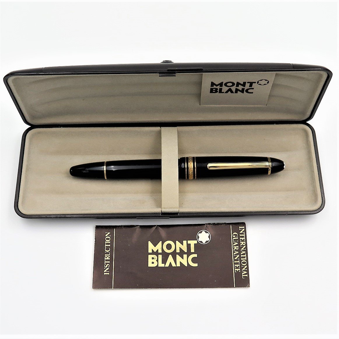 1円～ MONTBLANC モンブラン マイスターシュテュック No.146 万年筆 ケース付 y136-1856741【Y商品】