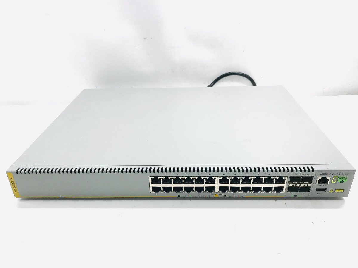 Allied Telesis AT-x510L-28GT レイヤー3スイッチ Telesis Allied ⁄ [AT-x510-28GPX-Z5 L3スイッチ] AT-x510L-52GP