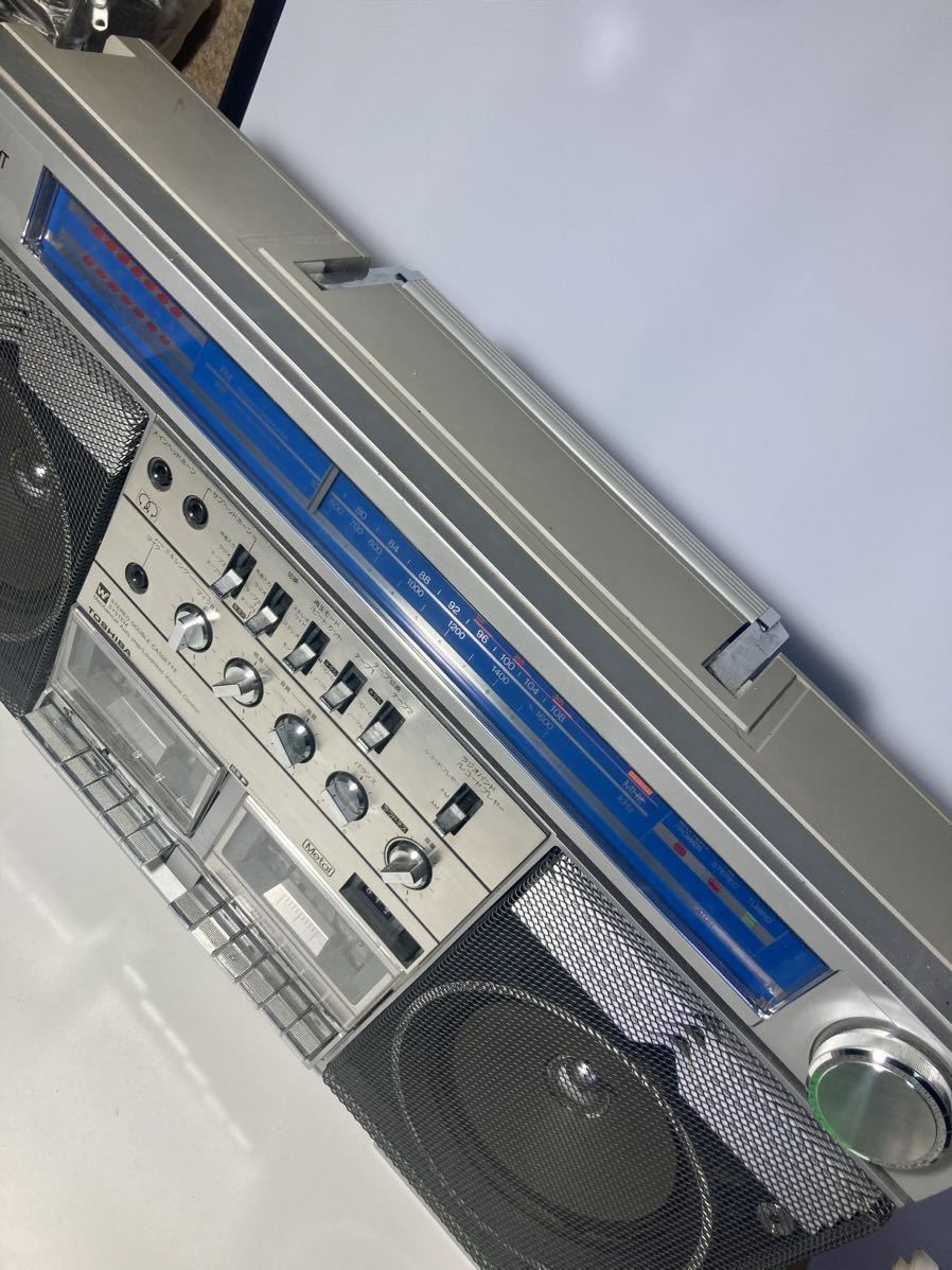 TOSHIBA BOM BEAT RT-S83 ラジオカセットレコーダー 中古品 動作未確認