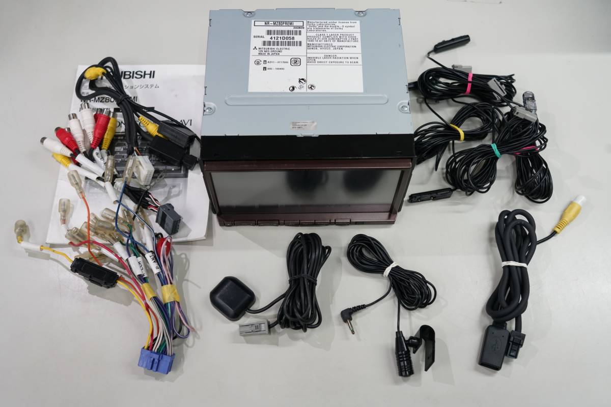ボタン破損 タッチパネル新品 NR-MZ80PREMI 三菱サウンドナビ カーナビ