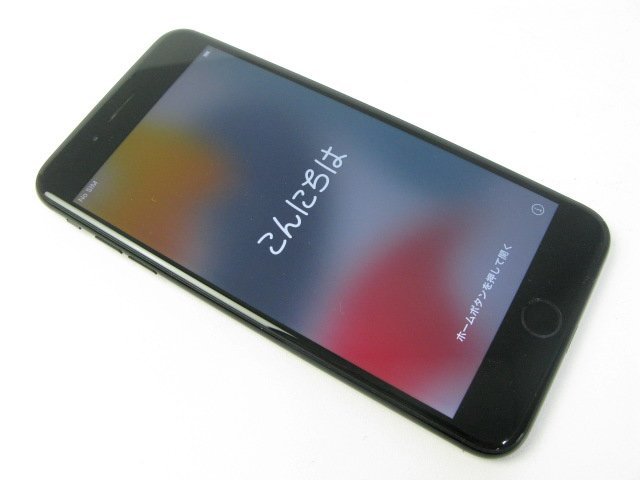 au iPhone7 Plus 128GB ジェットブラック SIMフリー SIMロック解除済【R2728】
