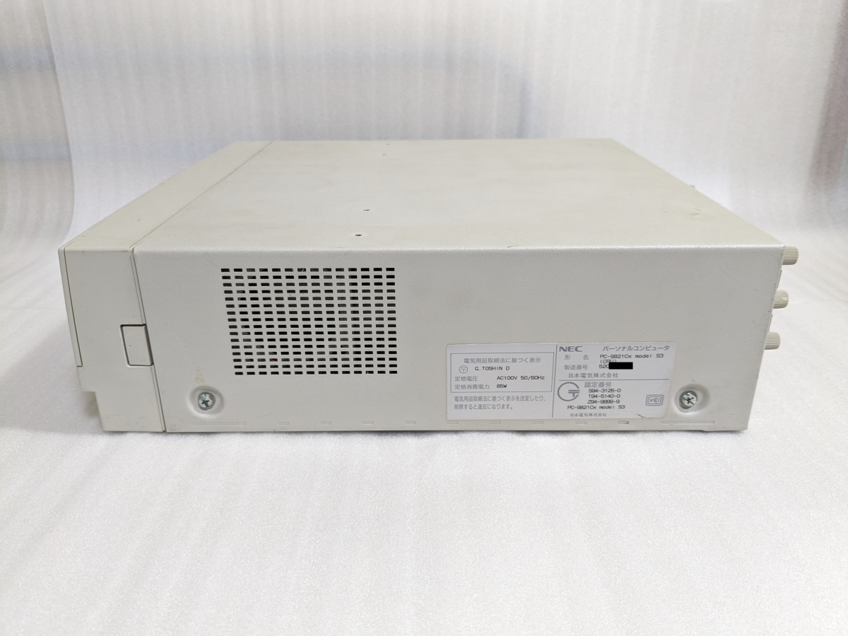 □NEC PC-9821Cx model S3 CanBe 本体 HCX-33TP Cyrix 5x86-100GP 31.6 