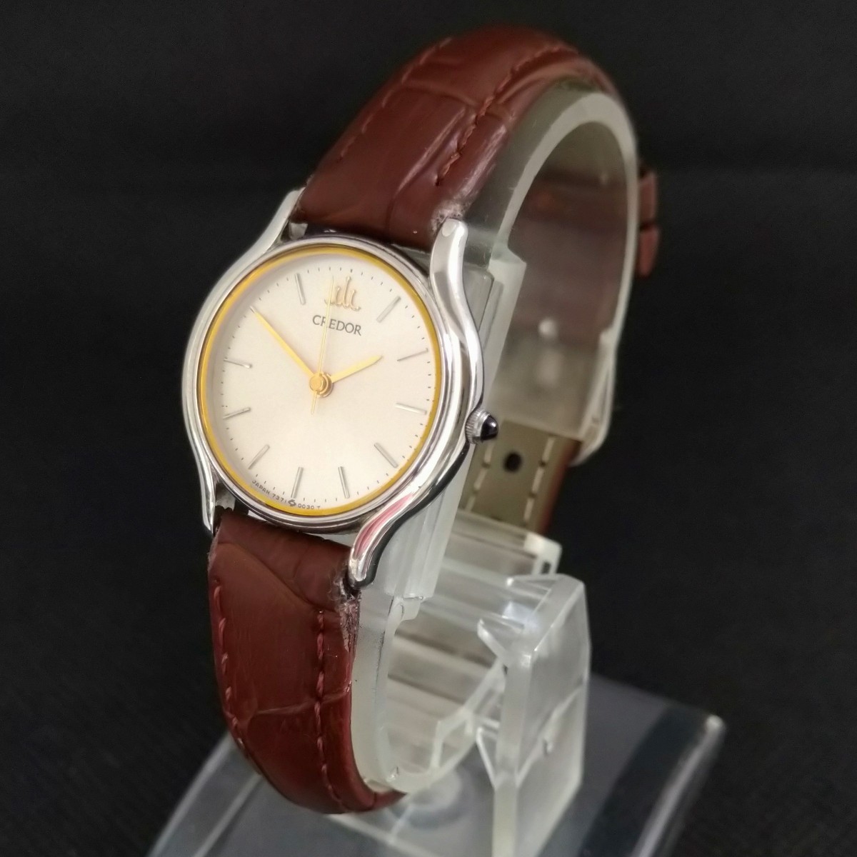 SEIKO クレドール 4J81-0A40 レディース クォーツ 稼働品 腕時計 セイコー