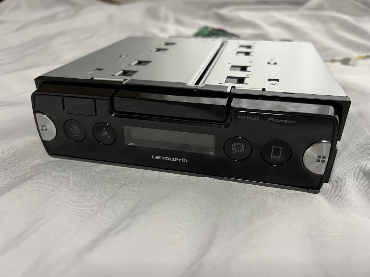 carrozzeria 　MVH-7500SC 中古美品 カロッツェリア MVH-7500SC 中古品 ※マイクリモコン欠品(カー
