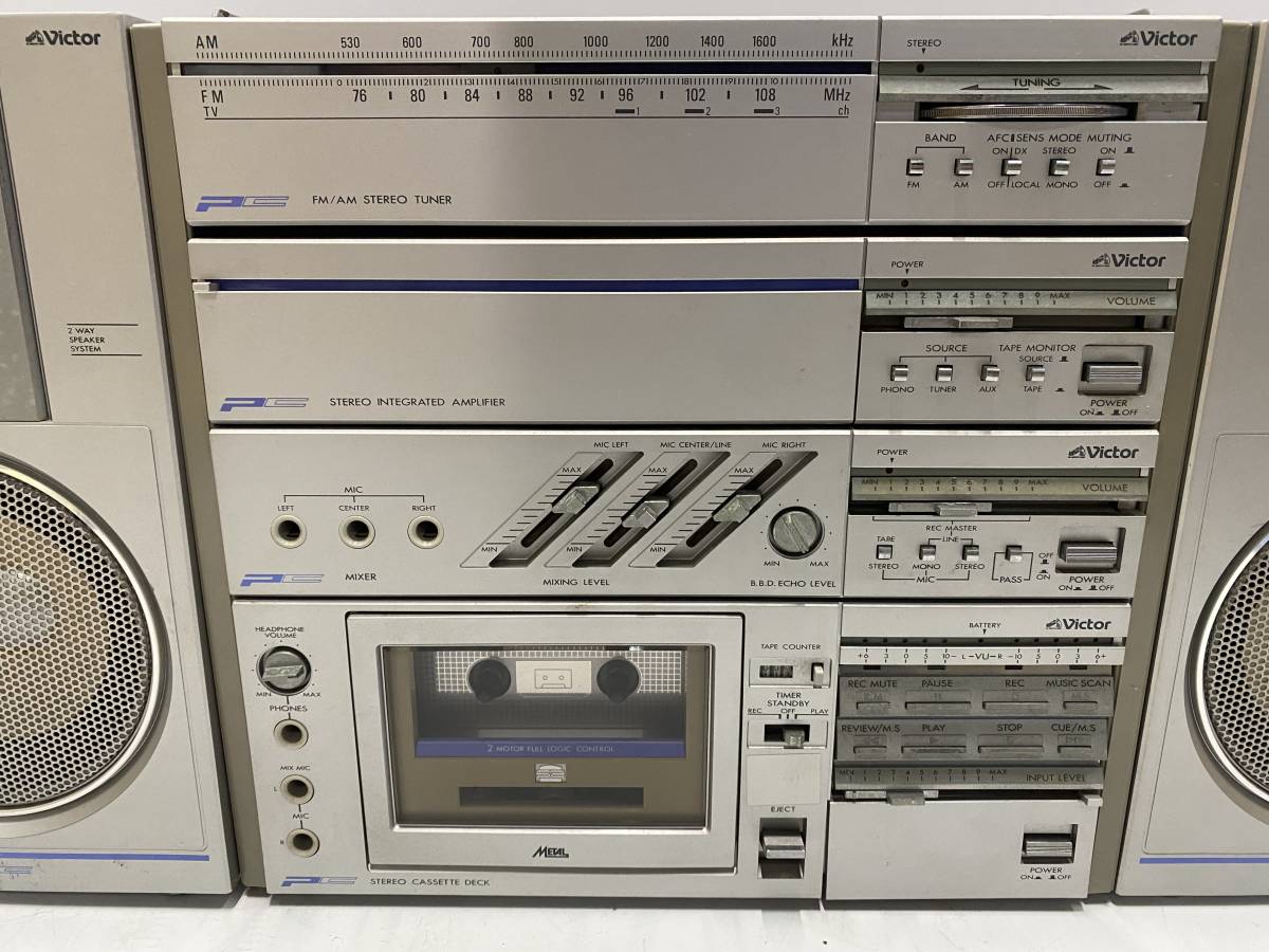 Victor ビクター PC-5 コンポ ラジカセ ビンテージ レトロ ビクター