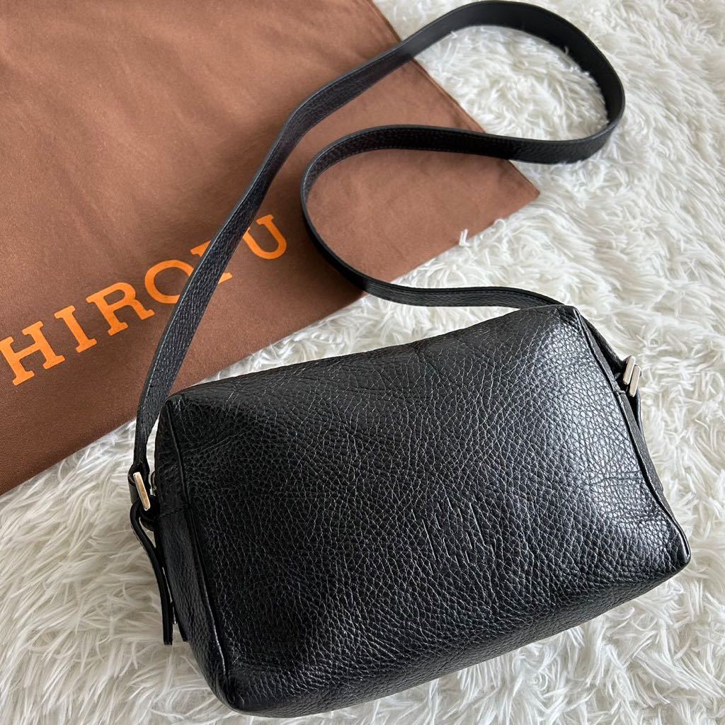 定価¥64，900- HIROFU ヒロフ VITA ヴィータ S レザー シボ革 2WAY 
