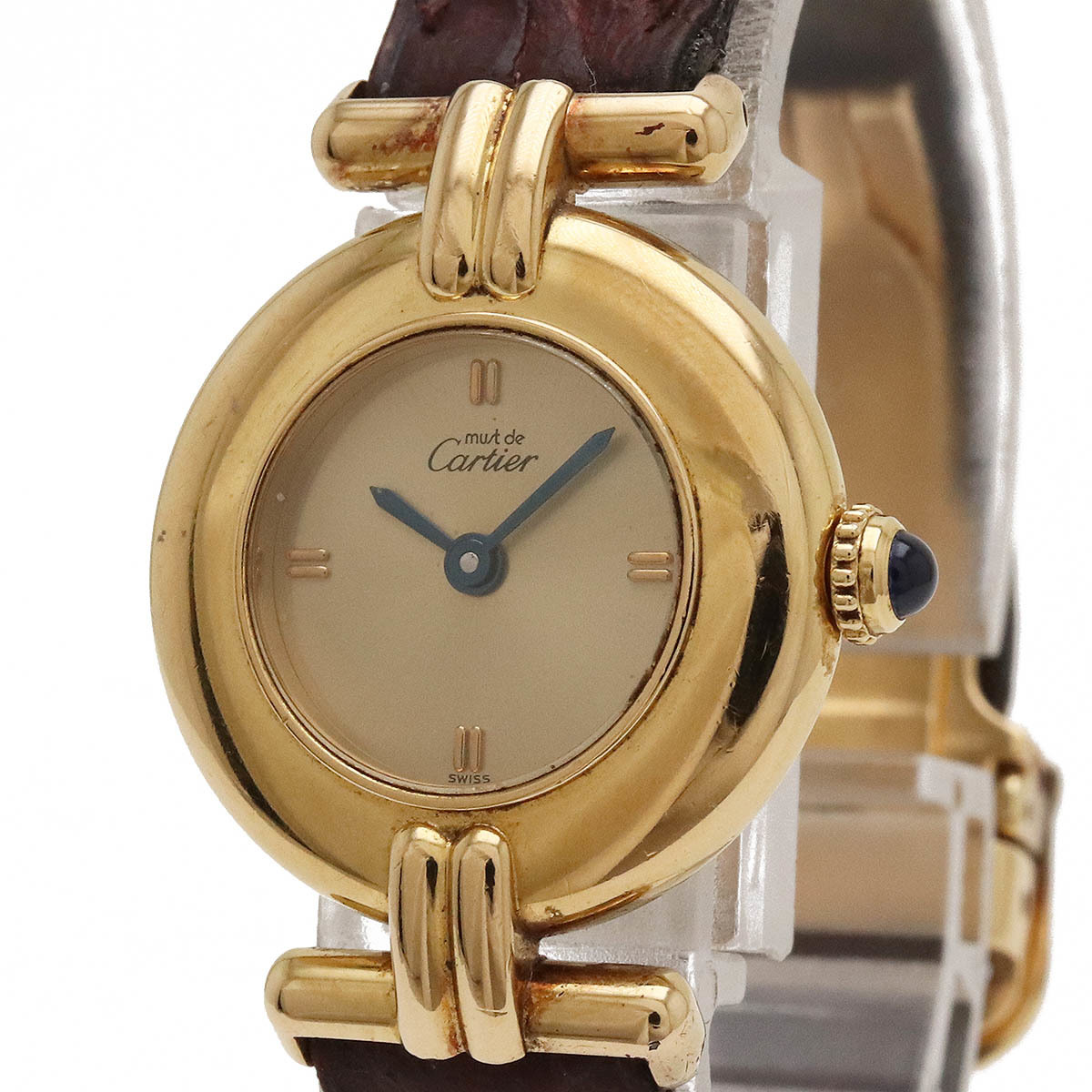 Cartier カルティエ マスト コリゼ ヴェルメイユ SV925 GP ゴールド