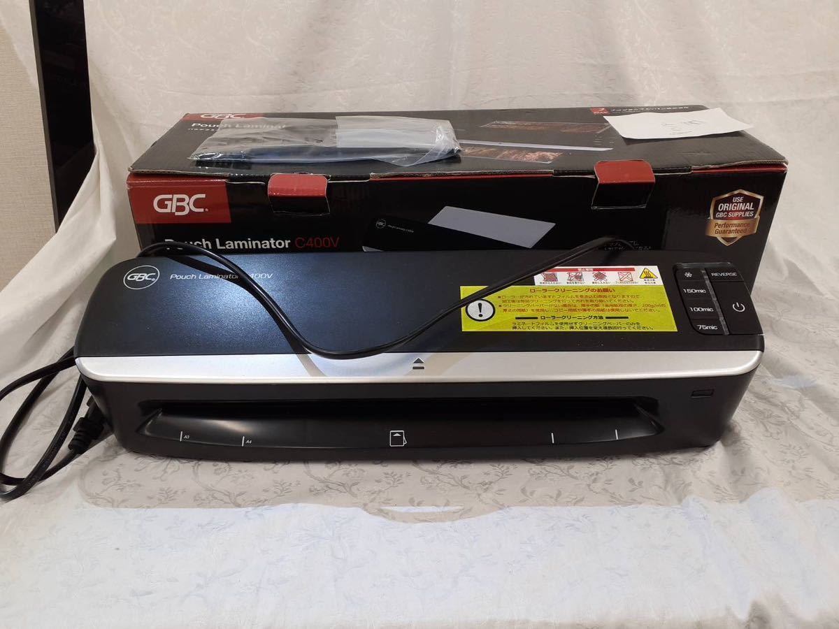 美品 アコ ブランズ ジャパン パウチラミネーター C400V GBC 
