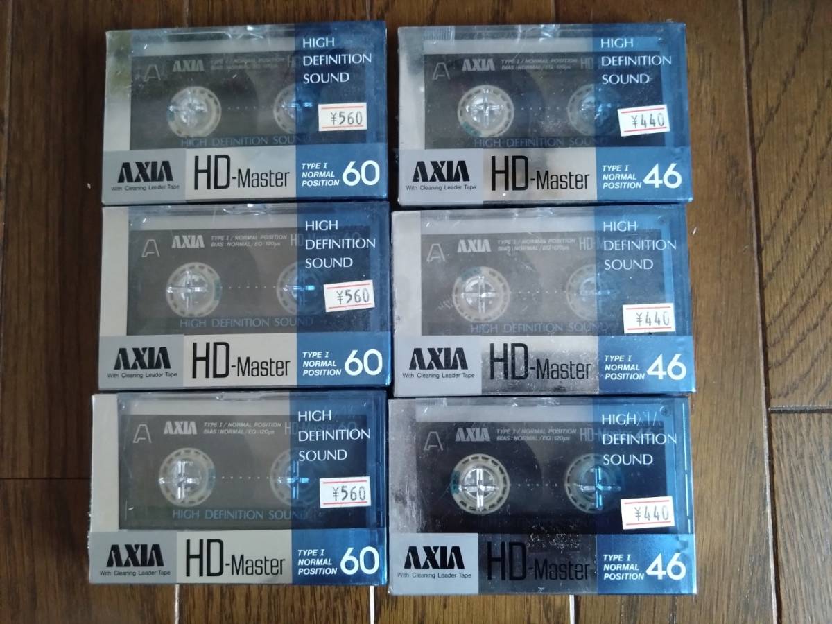 AXIA カセットテープ - HD-Master 46分 Yahoo!オークション Master 