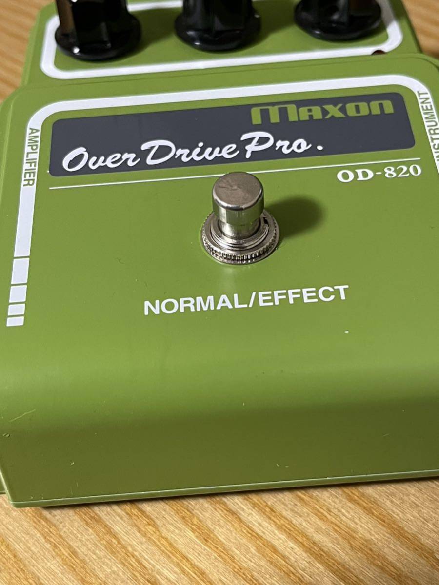 Maxon Over Drive Pro OD-820 初期型アダプター付き Maxon Over Drive