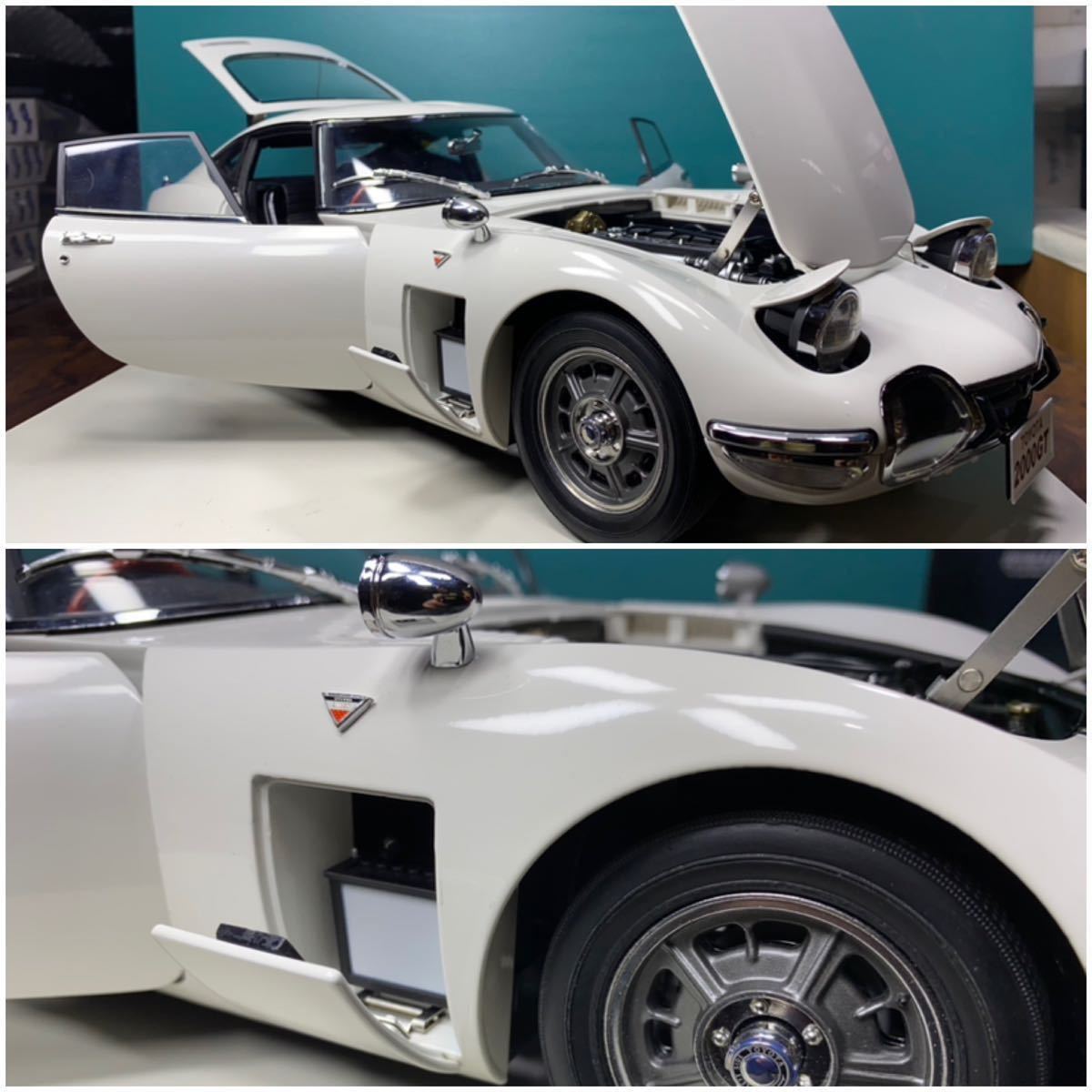DeAGOSTINI ディアゴスティーニ 1/10 トヨタ2000GT 完成品 復刻版