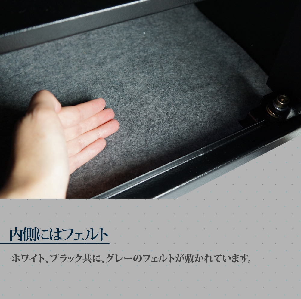 ★A4サイズ テンキー式 防犯金庫 保管庫 防犯対策 鍵付 電子金庫 店舗用 防犯 ホワイト XB005W