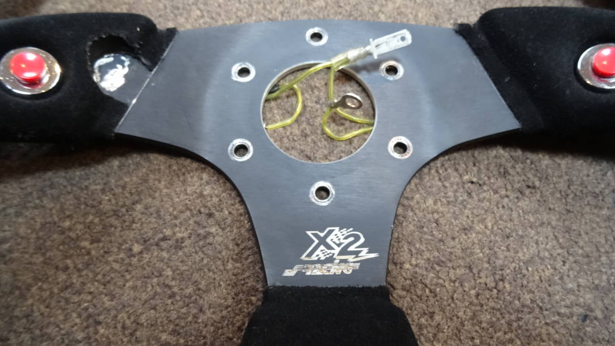 正規品☆Simoni Racing シモーニレーシング X2 スエード D型 Dシェイプ 