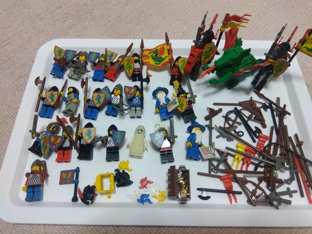 お城シリーズ レゴ LEGO ミニフィグ ドラゴン ドラゴンナイト 
