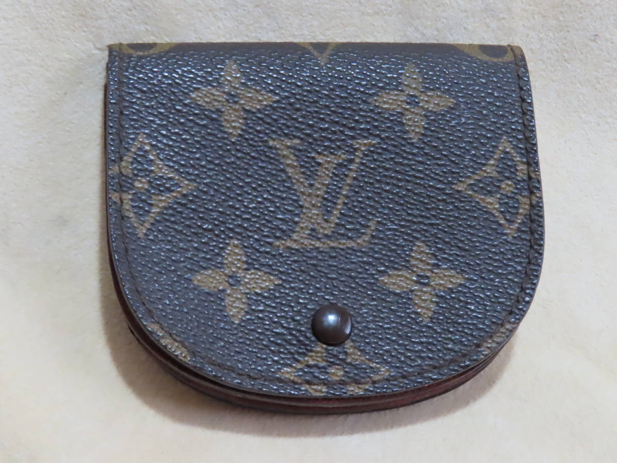 LOUIS VUITTON ヴィトン M61970 モノグラム ポルトモネ グゼ コインケース コインパース 小銭入れ 