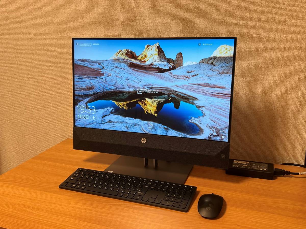 中古美品 HP Pavilion All-in-One 24-xa0174jp 一体型 PC i5-9400T 