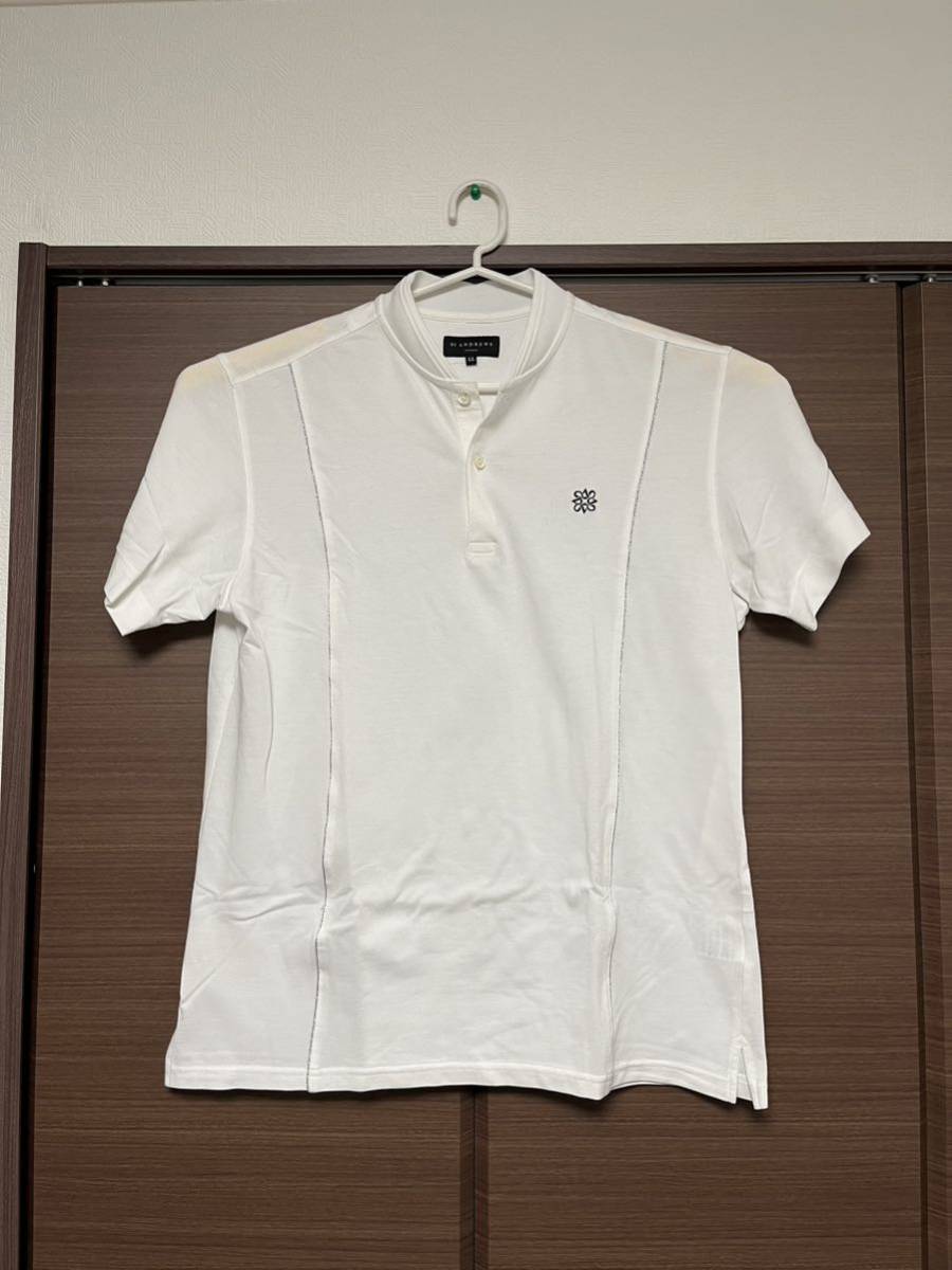 ST ANDREWS ポロシャツ ホワイト　LL