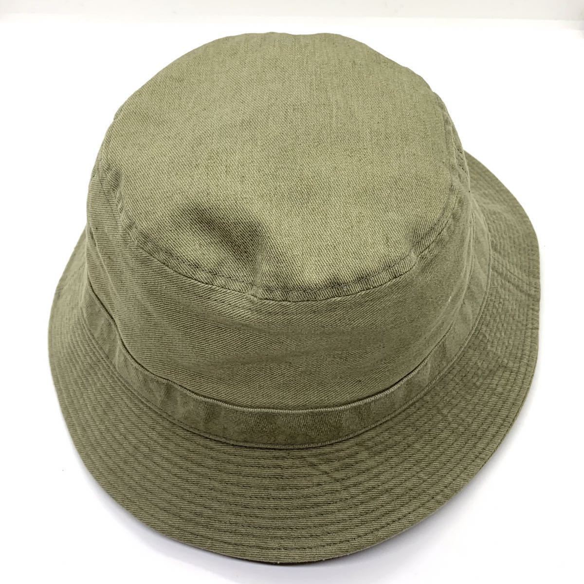 Nigel Cabourn (ナイジェルケーボン) 帽子 バケットハット カーキ