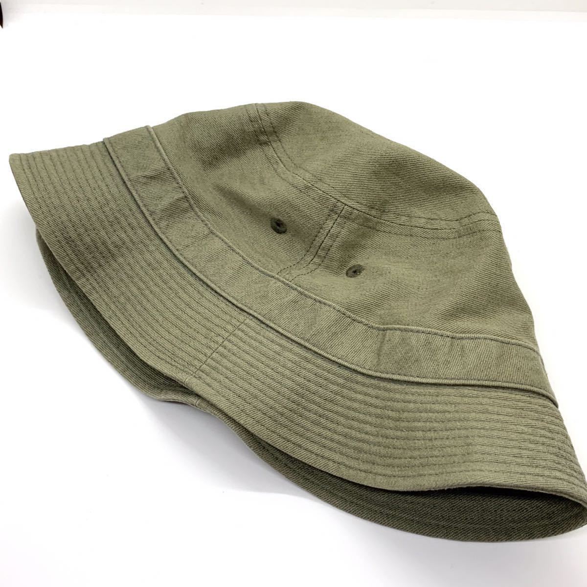 Nigel Cabourn (ナイジェルケーボン) 帽子 バケットハット カーキ
