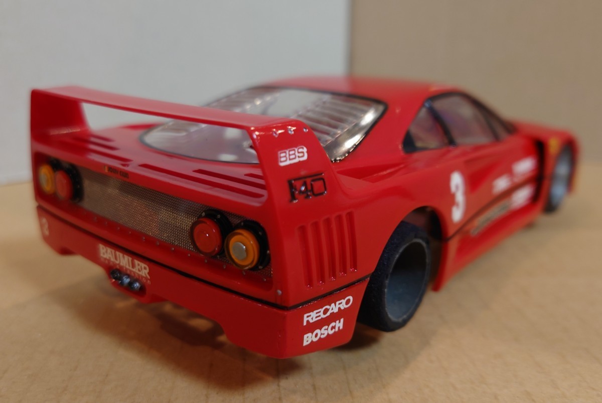 1/24スロットレーシングカー フェラーリF40(車体)｜売買された
