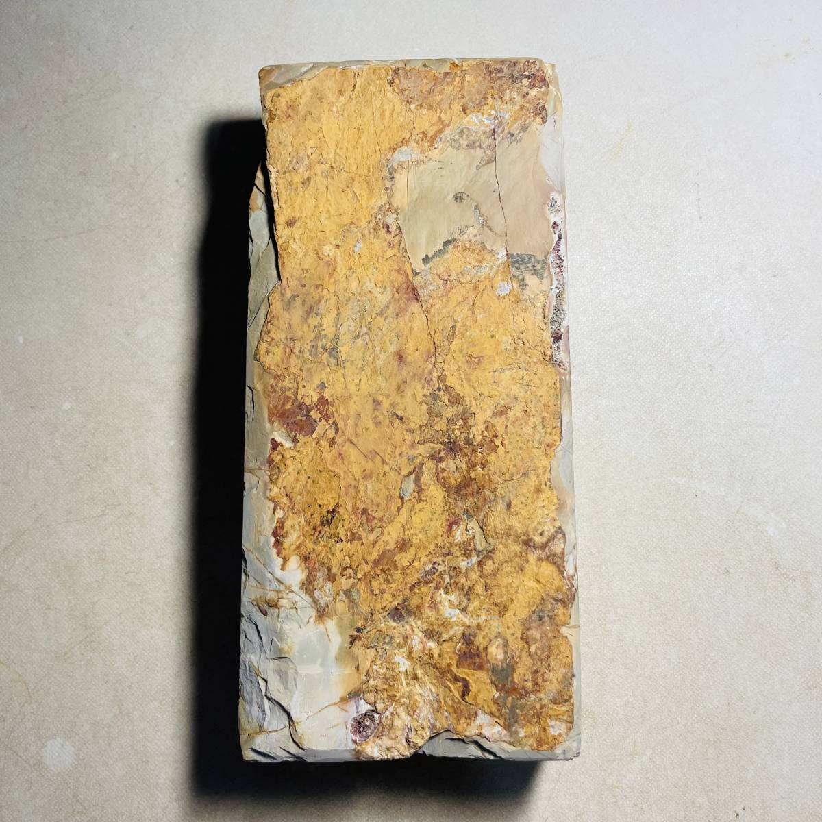 天然砥石 正本山 中山 巣板 1356g 仕上げ砥石 加藤鉱山 ／ 鉋鑿大工