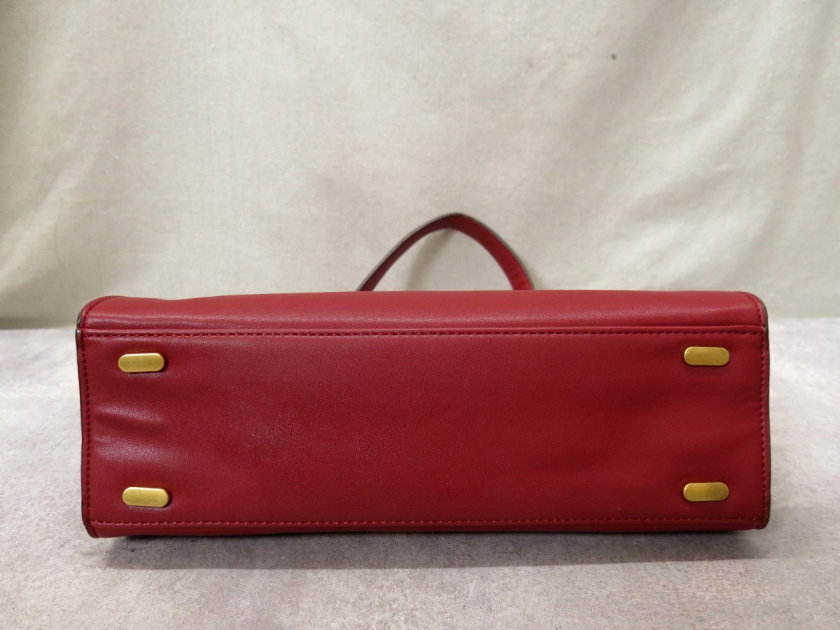○超美品○TORY BURCH トリーバーチ○リー ラジウィル○カーフ レザー 